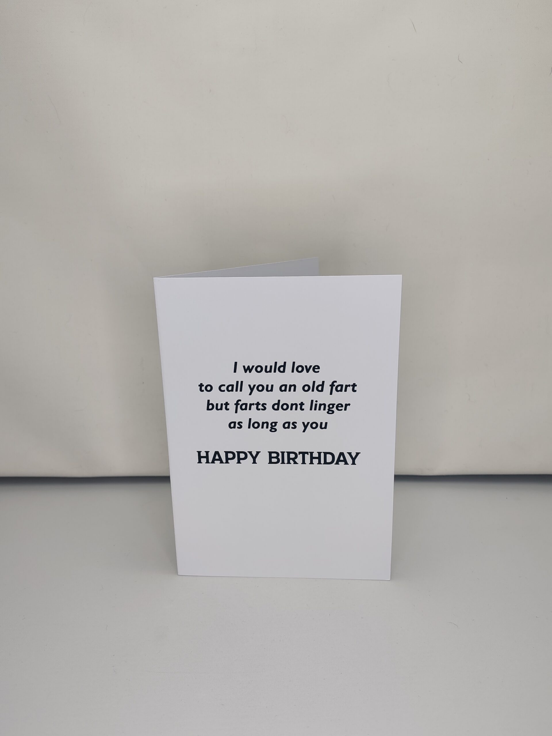 Funny 'Old Fart' Birthday Card - Rude Card for Dad, Grandad - Image 2