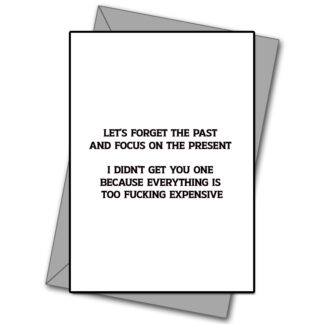 Let's Forget About The Past - Happy Birthday!