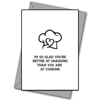 Im Glad You Are Better At Shagging!