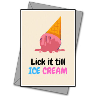 Lick It Till Ice Cream