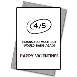 4/5 Would Bang Again