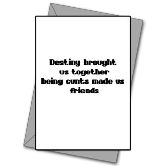 Destiny Broght Us Together