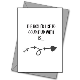 The Boy Id like to Couple Up With Is