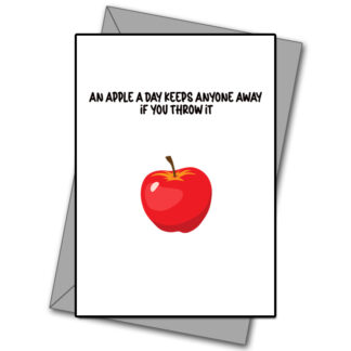An Apple A Day Can Keep Anyone Away