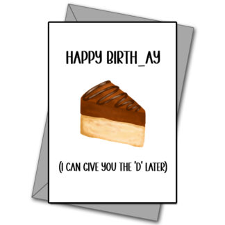 I Can Give You The D Later!