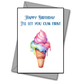 I'll L et You Cum First