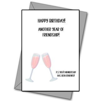 Another Year Of Friendship!