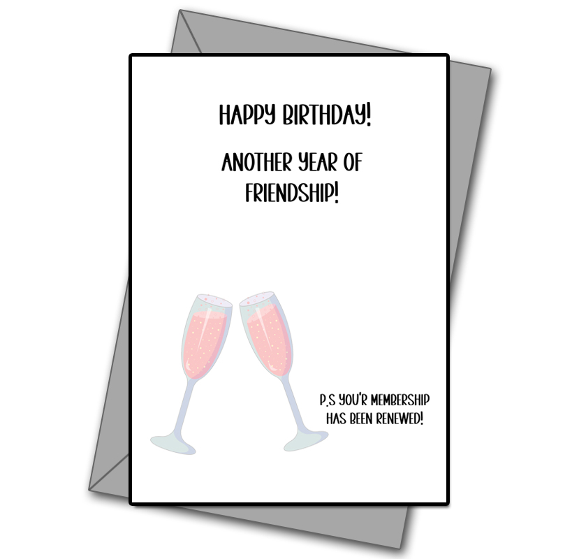 Another Year Of Friendship!