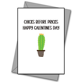Chicks Before Pricks Happy Galentines Day